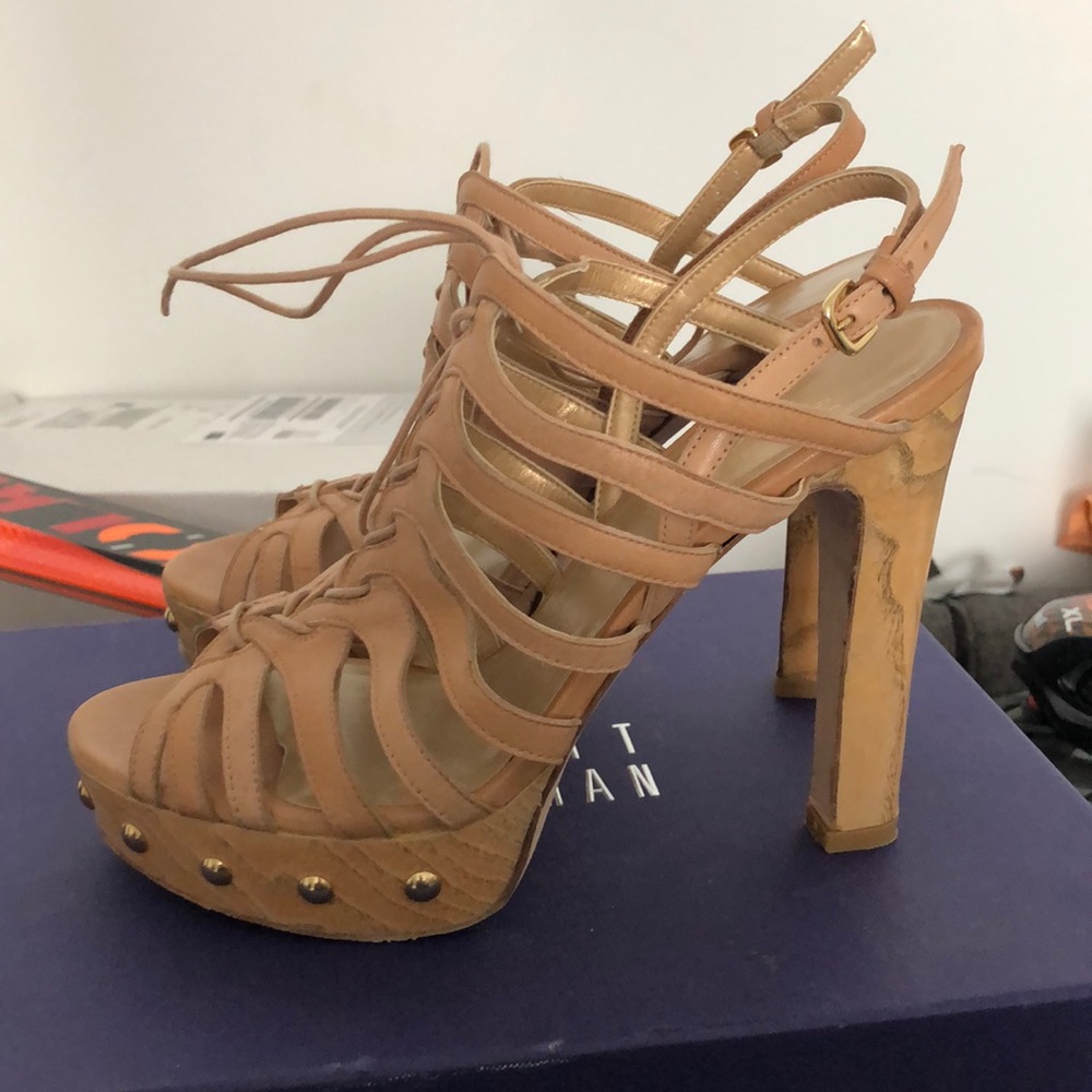 Stuart Weitzman Hitied Platform Sandal